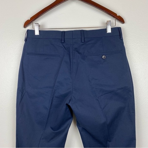 J. Crew Men's Slim-Fit Thompson Chino Suit Pants Navy Size 30x32 NWT - Picture 7 of 12